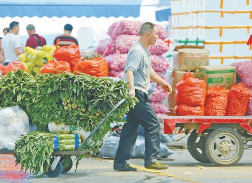 记者探营 华南农产品交易中心的一天